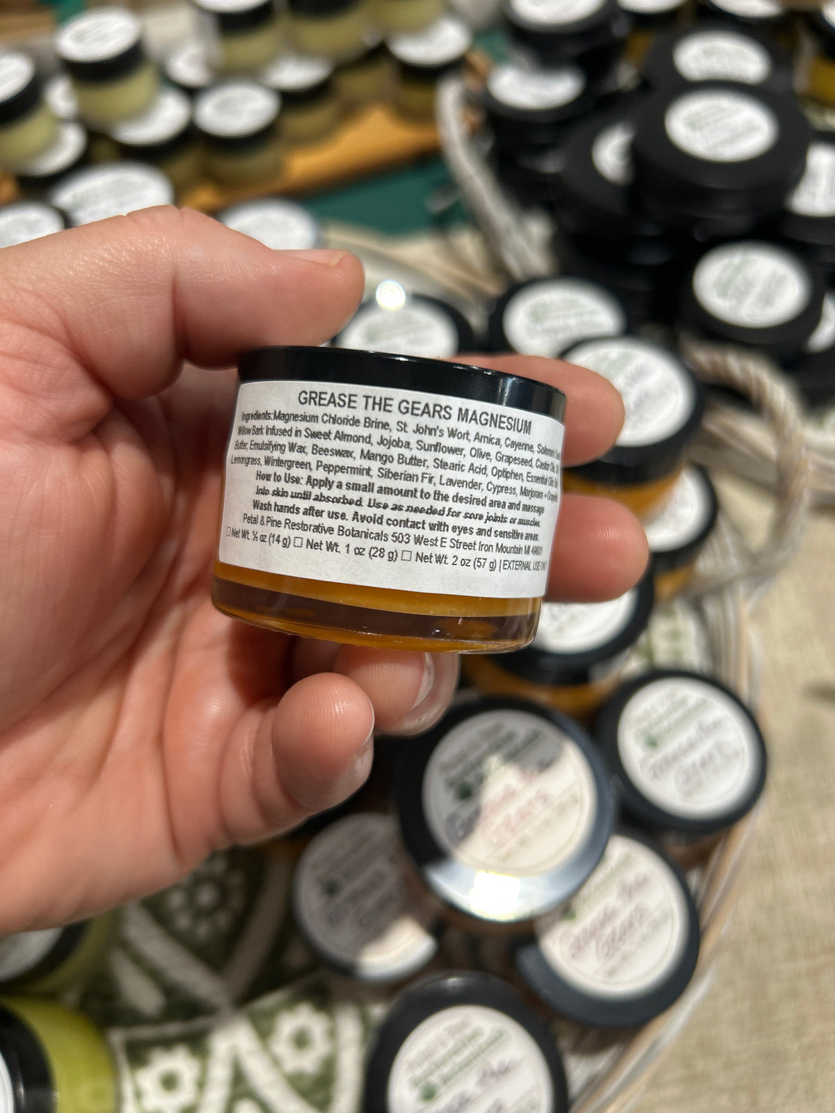 Grease The Gears Magnesium Balm