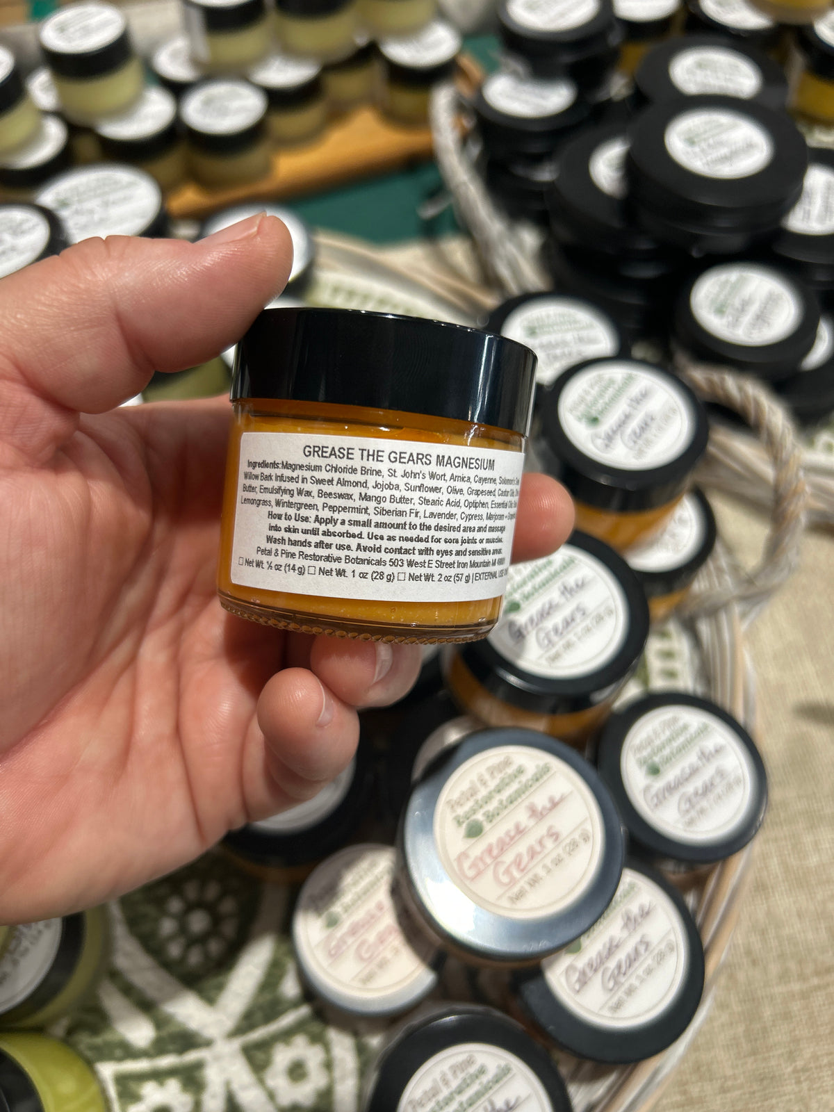 Grease The Gears Magnesium Balm