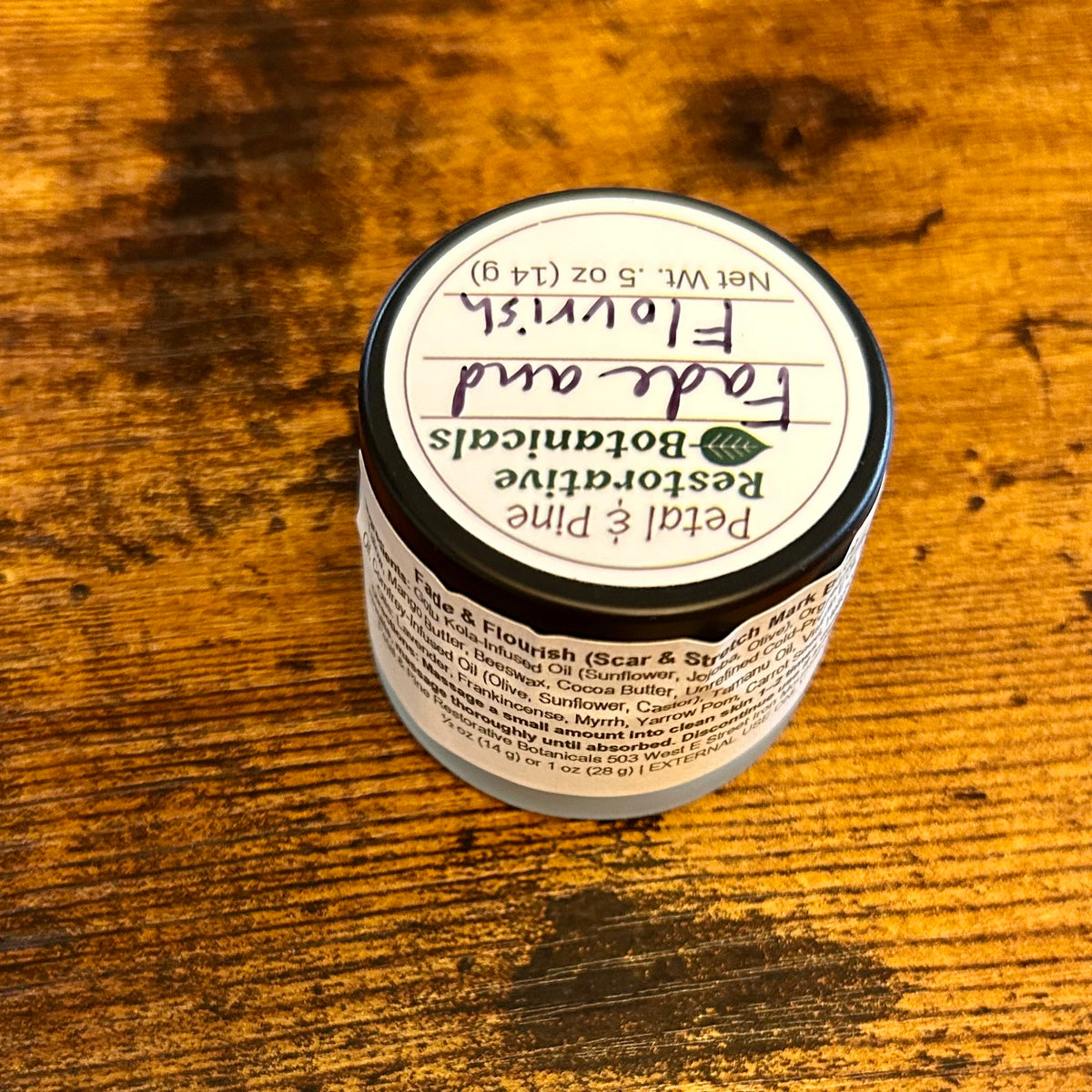 Fade + Flourish Scar and Stretch Mark Balm