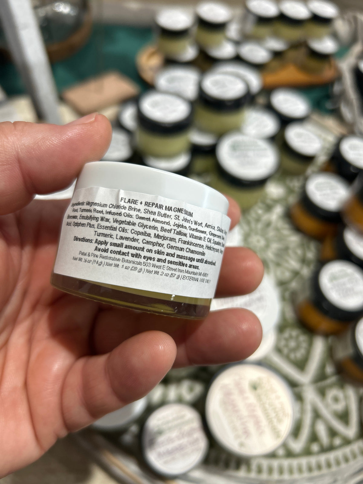 Flare and Repair Magnesium Balm