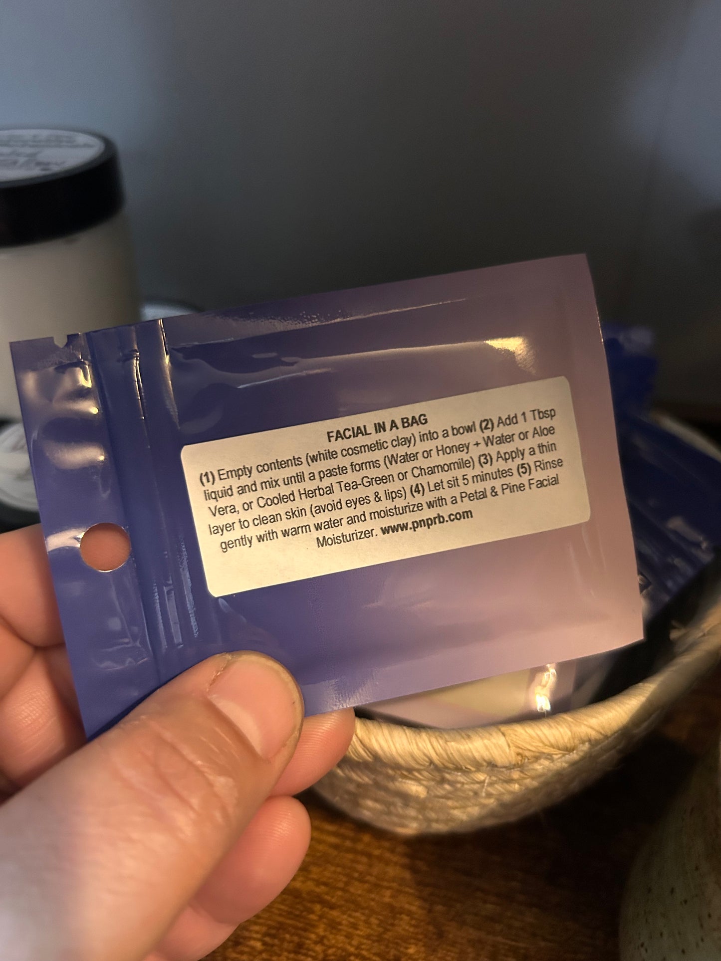 Facial in a Bag