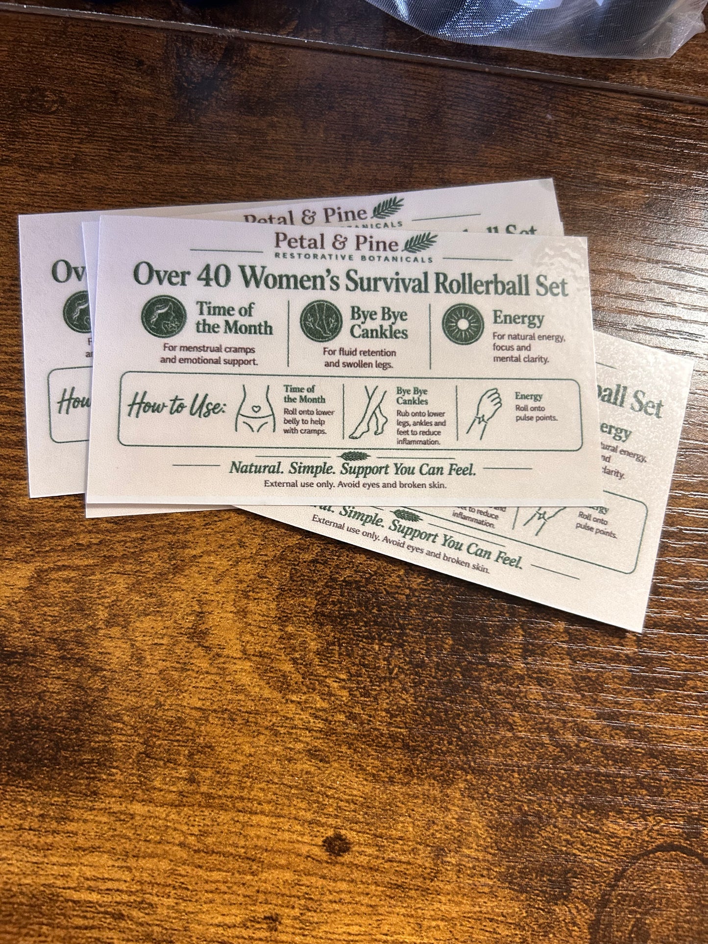 Over 40 Women’s Survival Rollerball Kit