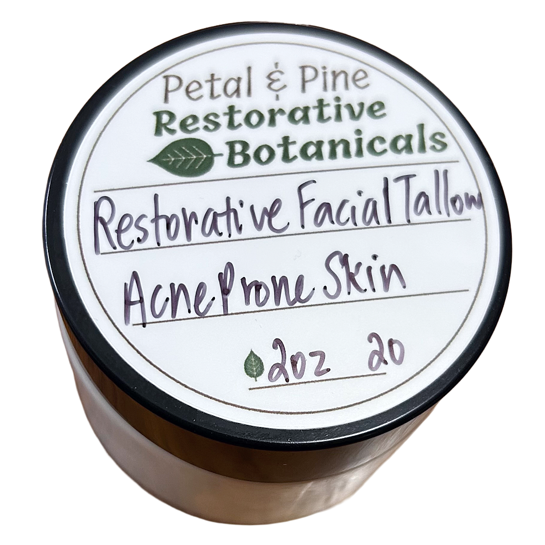Restorative Facial Tallow (for Acne Prone Skin)